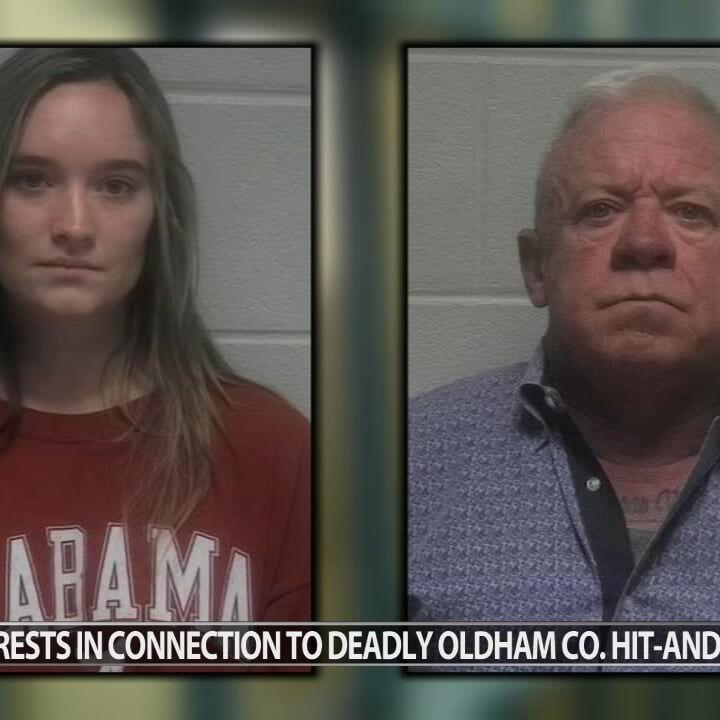 2 people arrested in connection to Oldham County hit-and-run that killed elderly woman